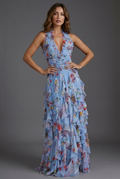 Powder Blue Floral
