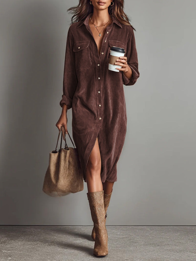 cord shirt dress uk Ocean Shirt Dress