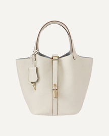 Structured Bucket Bag Shoulder Handbag