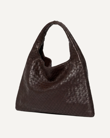 Oversized Coffee Shoulder Bag