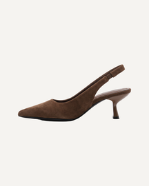 Pointed Toe Cut Out Heels Evening