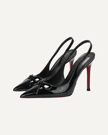 Bow Knot Pointed Toe Stiletto Heels