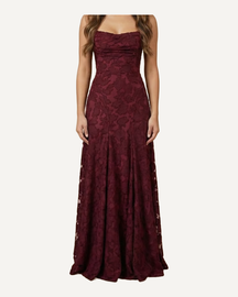 Maxi Dress Lace Wedding Guest Dress