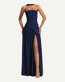 Strapless Formal Maxi Dress