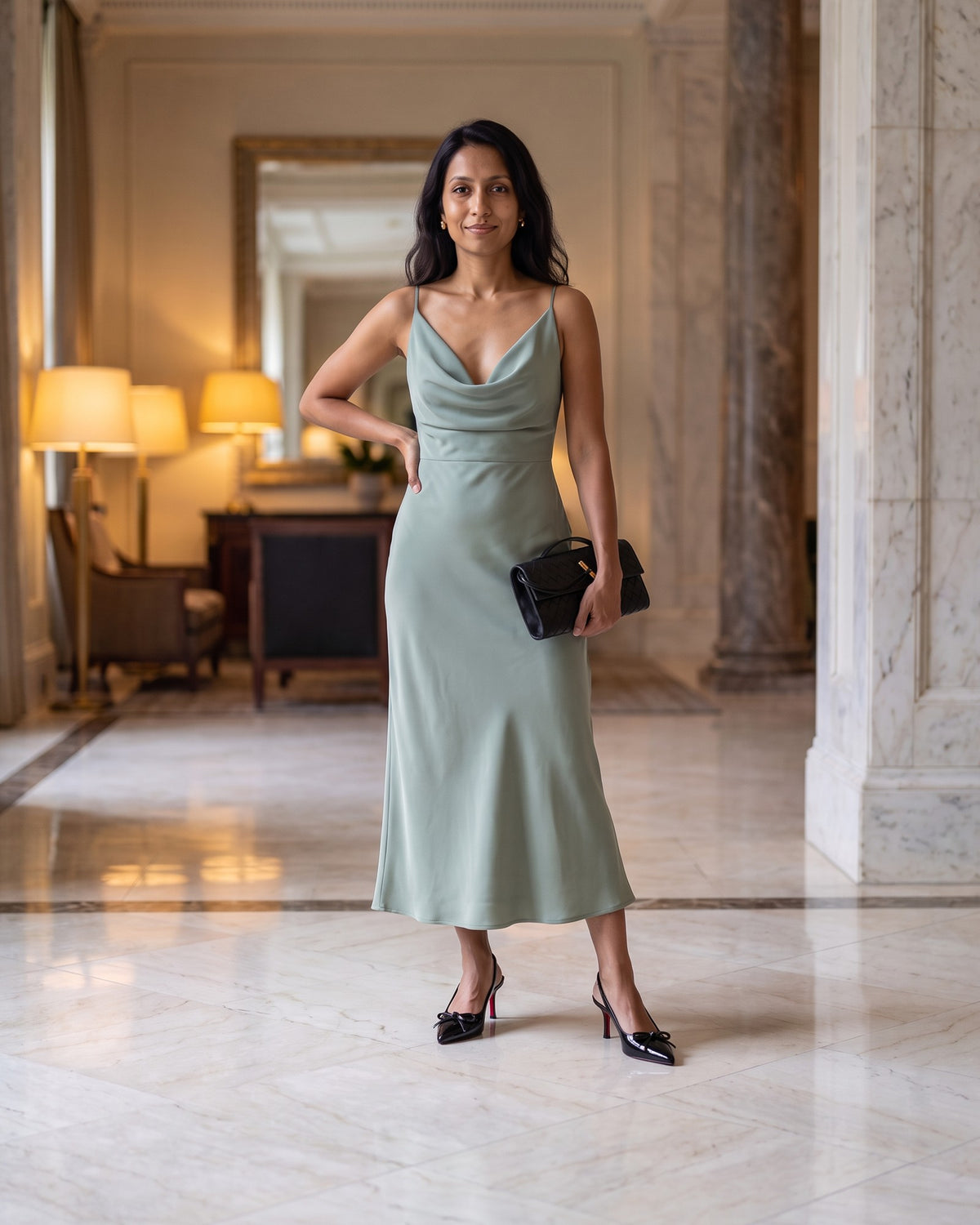 The Green Gown Look