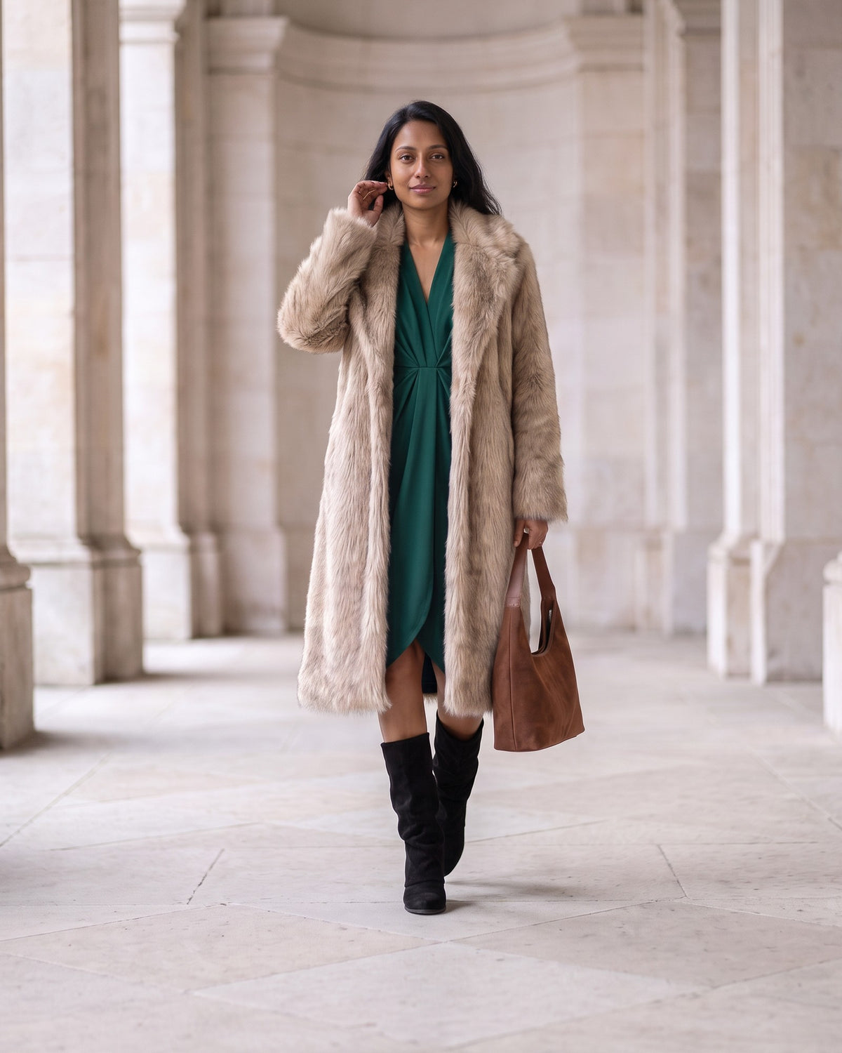 The Faux Fur Look