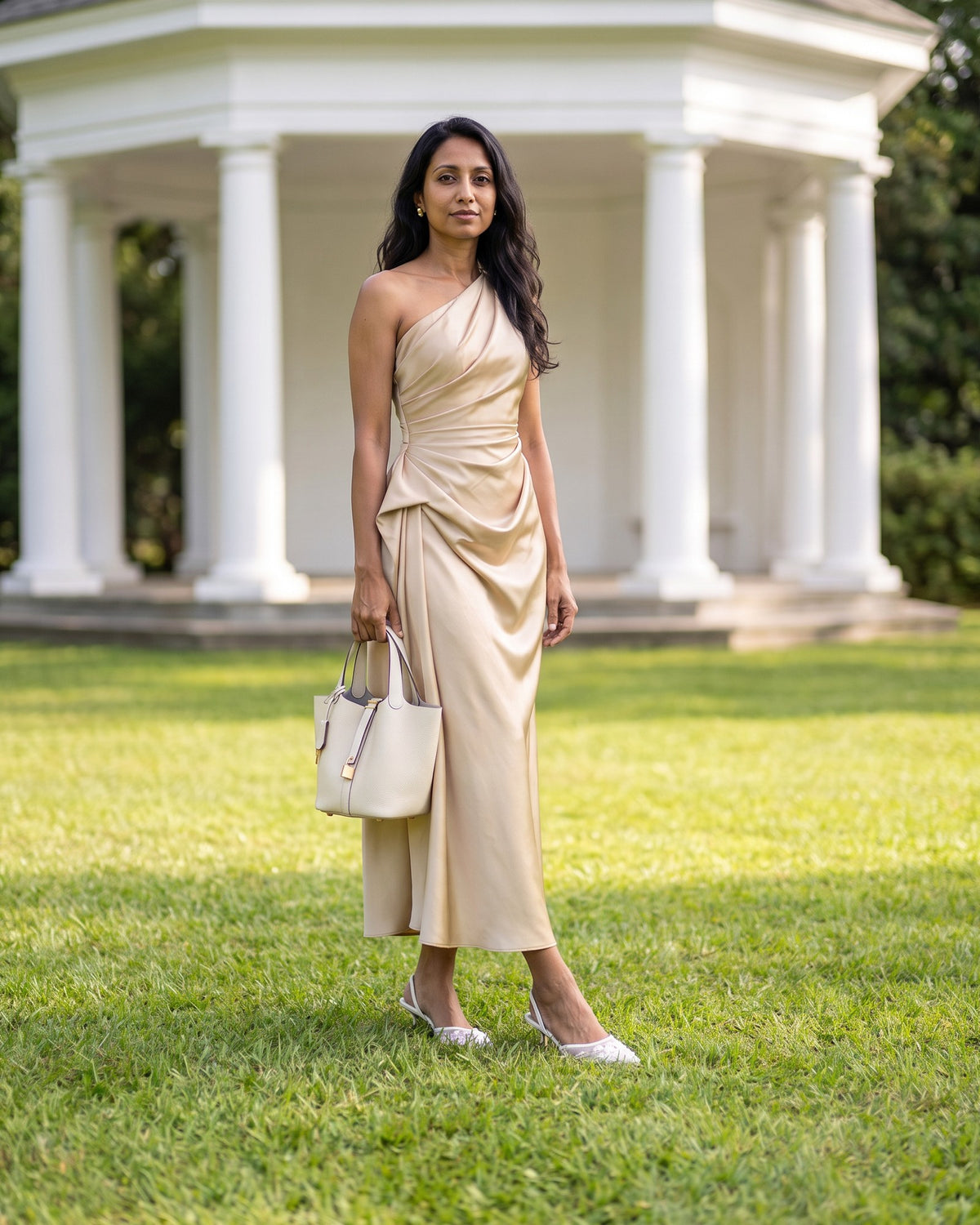 The Champagne Gold Look